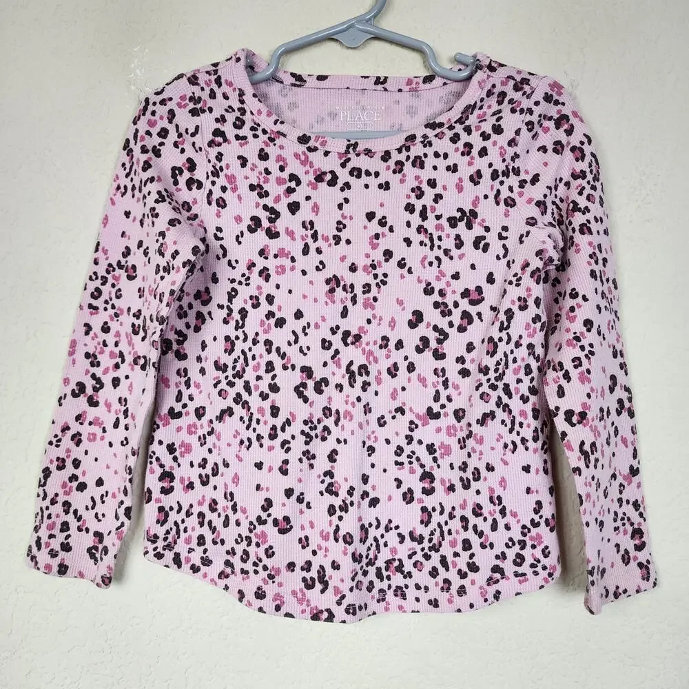 4T - Baby & Toddler Clothes - Pink Leopard Cheetah Shirt Top